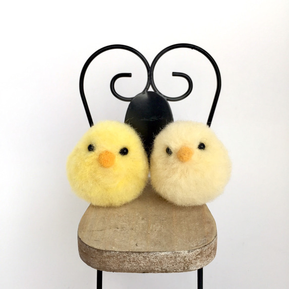 ひよこ(羊毛フェルト) 羊毛フェルト ひよこさん - メルカリ