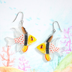 チンアナゴ&ニシキアナゴ＊ピアス/イヤリング ピアス（フック