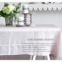 lene bjerre テーブルクロス LENE BJERRE(リーネヴェール) ～ デンマーク直輸入 CATIE エン