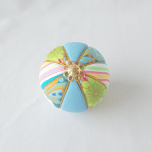 真理【まり】てまり 木目込み 吊るし飾り 吊り飾り ちりめん ️送料