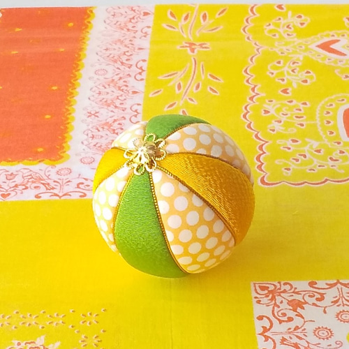 真理【 まり 】 てまり 手鞠 手毬 木目込み 置き飾り 吊るし飾り 吊り