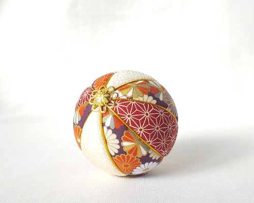 真理【 まり 】てまり 木目込み 置き飾り 吊るし飾り 送料無料 追跡