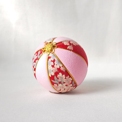 真理【 まり 】 てまり 手鞠 手毬 木目込み 置き飾り 吊るし飾り