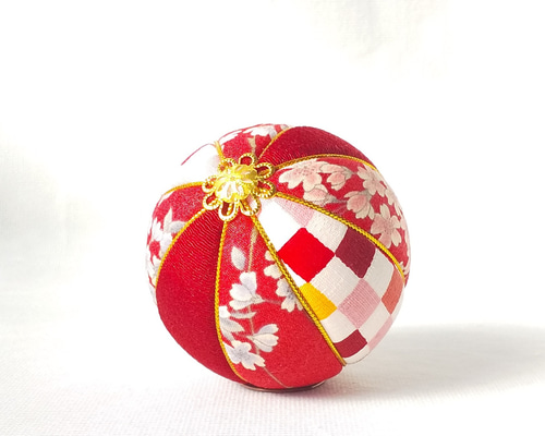 真理【 まり 】 てまり 手鞠 手毬 木目込み 置き飾り 吊るし飾り