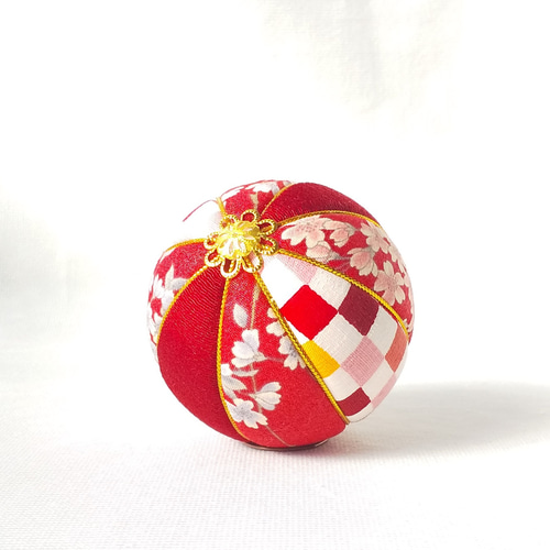 真理【 まり 】 てまり 手鞠 手毬 木目込み 置き飾り 吊るし飾り