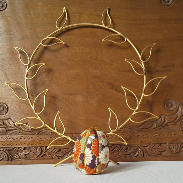 日本卵 木目込み 卵 玉子 てまり 置き飾り 吊るし飾り ️ 送料無料