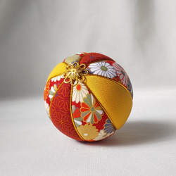 真理【 まり 】てまり 木目込み 置き飾り 吊るし飾り ️ 送料