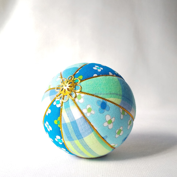 真理【 まり 】てまり 木目込み 置き飾り 吊るし飾り ️ 送料無料 追跡