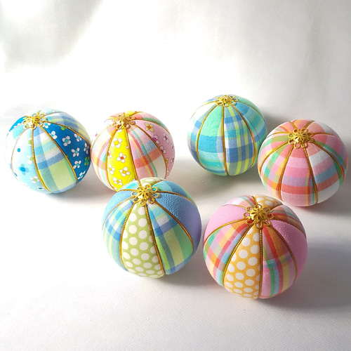 真理【 まり 】てまり 木目込み 置き飾り 吊るし飾り ️ 送料無料 追跡