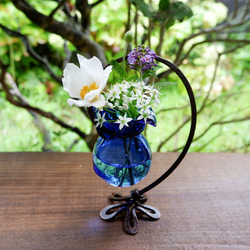 瑠璃色 一輪挿し・花瓶・花器 のおすすめ人気通販｜Creema