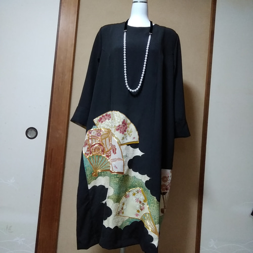 専用です★533着物リメイク…留袖からワンピース。 着物リメイク☆留袖からワンピース ワンピース 着物リメイク満里