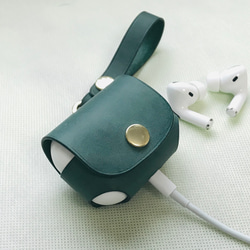 AirPods Pro （エアーポッズ プロ）ケース 緑系（ブルーグリーン