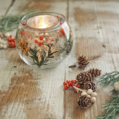 再販》X'masギフトにも！【Creema限定】クリスマスキャンドル