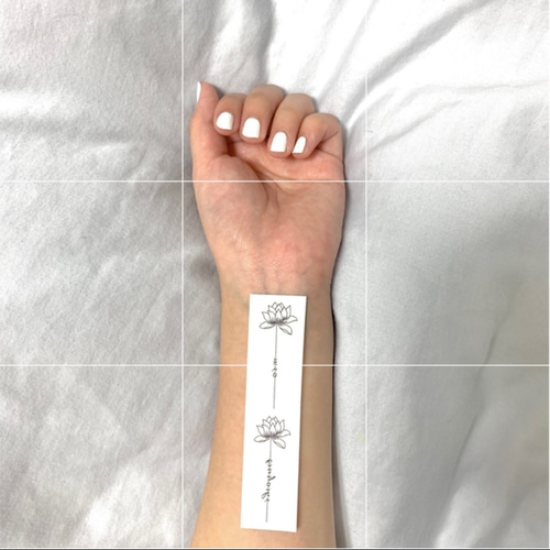 オーダー 名前入り タトゥーシール シール・ステッカー tenomaro 通販  