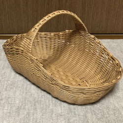 クラフトバンド パンバスケット ナチュラル フリーボックス・小物入れ