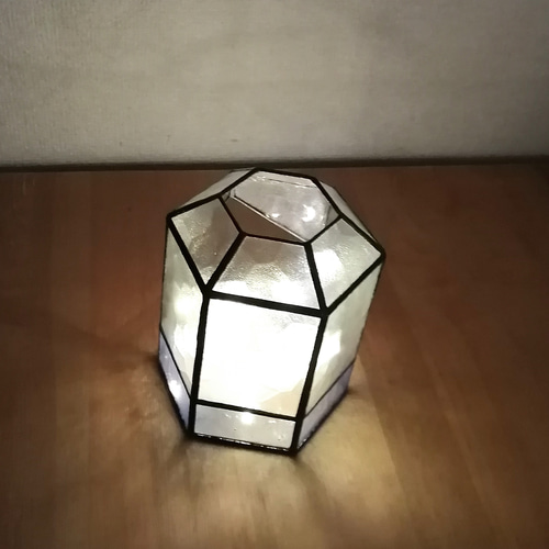 ステンドグラス センサーライト 特集掲載作品 照明 LED [BLUE ステンドグラス センサーライト 特集掲載作品 照明 LED [BLUE