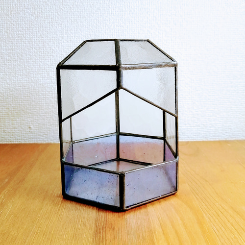 ステンドグラス センサーライト 特集掲載作品 照明 LED [BLUE] 受注後