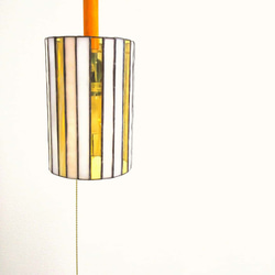 [リュミエール]　ステンドグラス　ペンダントライト　照明　ランプ　吊り下げ　ライト　灯り　癒し　リラックス　ナチュラル 1枚目の画像