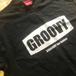 ¥1129 1129いいふくキャンペーン　GROOVY impact2 ブラック×ホワイト 1枚目の画像