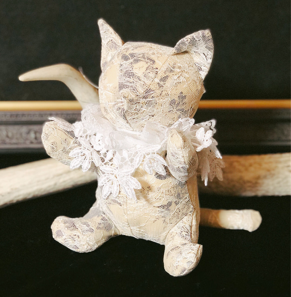 さて　ハンドメイド　ぬいぐるみ　ねこ ネコぬいぐるみサシェ ぬいぐるみ ブルーグロウ 通販 8518219｜Creema