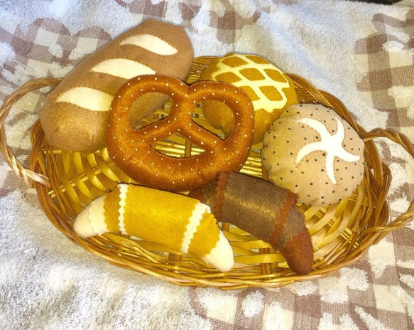フェルト　おままごと　パンセット他　ハンドメイド フェルト パンセット おままごと｜Yahoo!フリマ（旧PayPayフリマ）