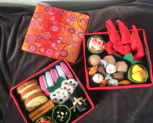 42 フェルトままごと　お正月　オーダーページ 42 フェルトままごと お正月 オーダーページ