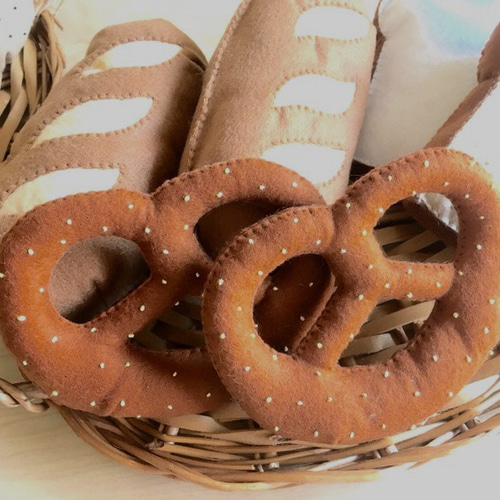 受注製作/フェルトのパン屋さんスペシャルセット/全部で14コ