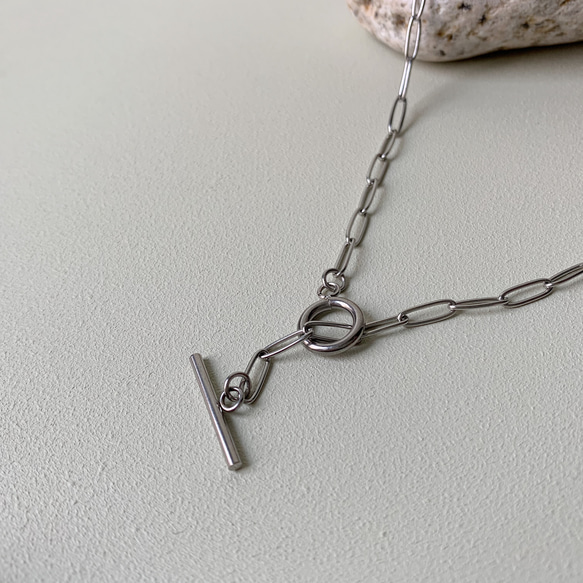 square□necklace /ネックレス［サージカルステンレス］ 2枚目の画像