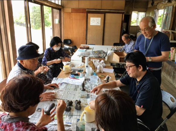 めじろおし（置物・土玩具） 2枚目の画像