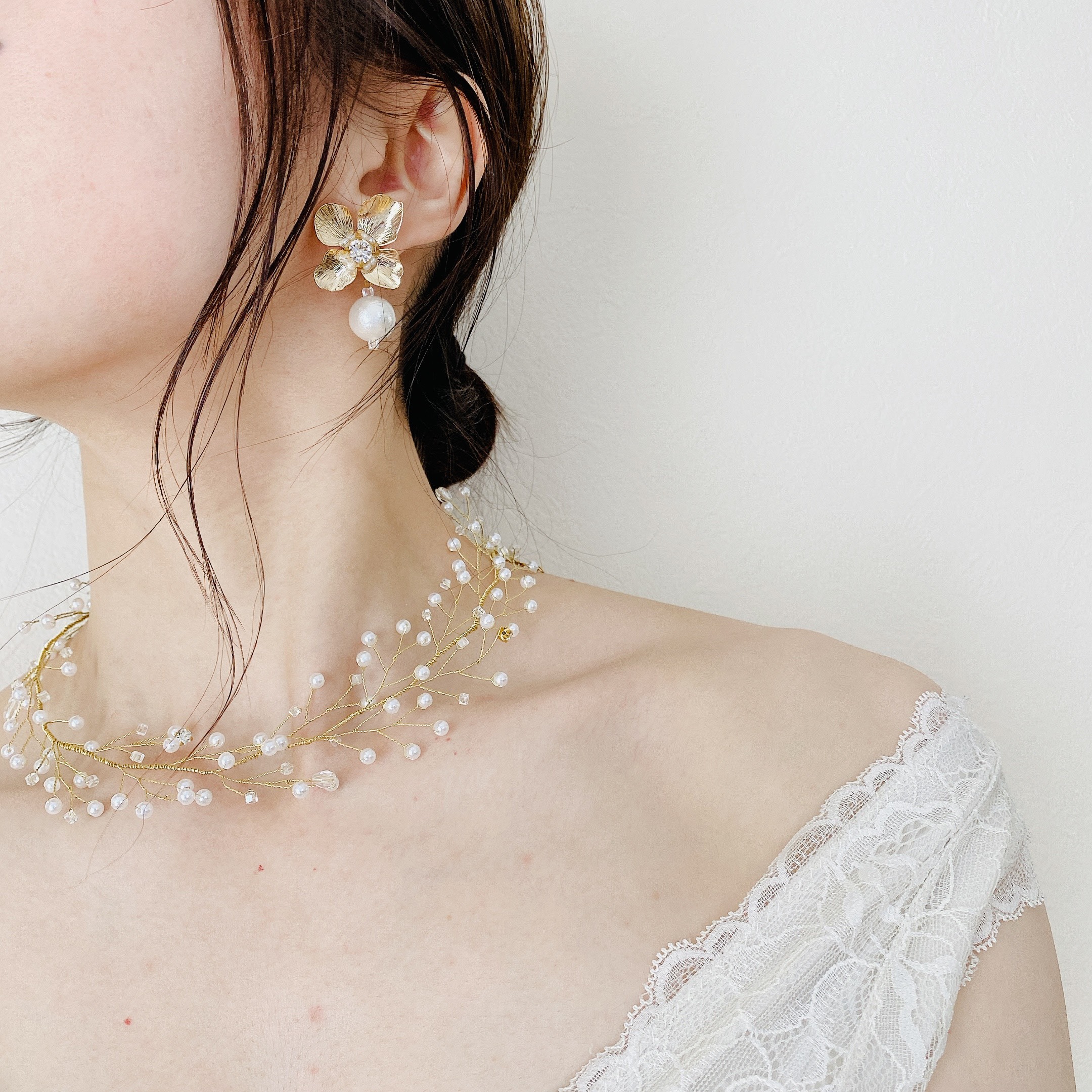 【再販】小枝アクセサリー ネックレス