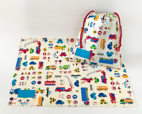 ☆乗りもの☆ 給食袋 ランチョンマット （セット） 給食袋 チルカ 通販