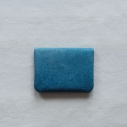 藍染めの小さなポーチ 〈 海 〉 3枚目の画像