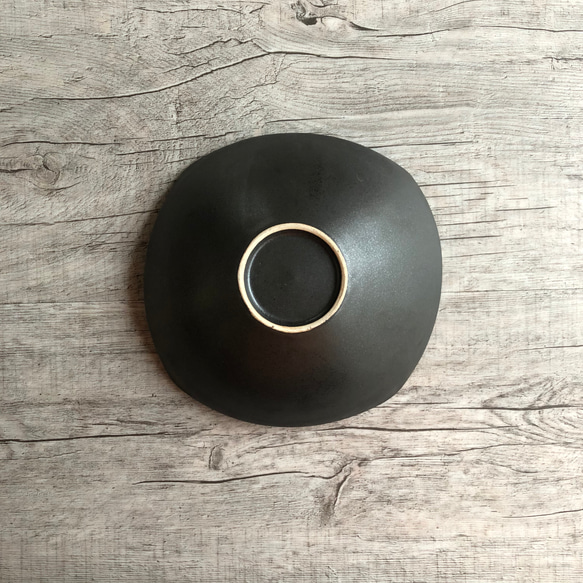 黒釉スクエアbowl 3枚目の画像