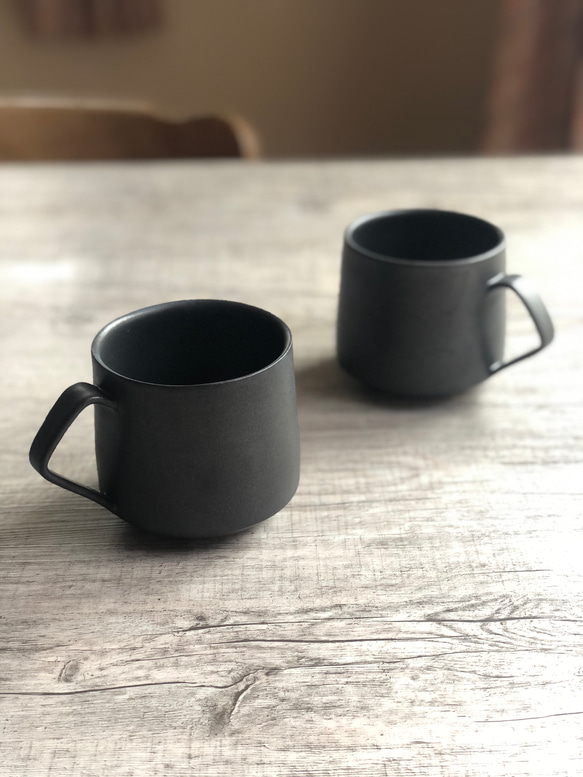 黒釉マグカップ 3枚目の画像