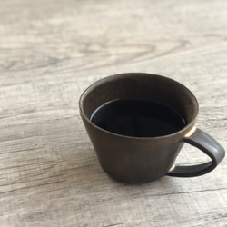 銅釉コーヒーカップ 4枚目の画像
