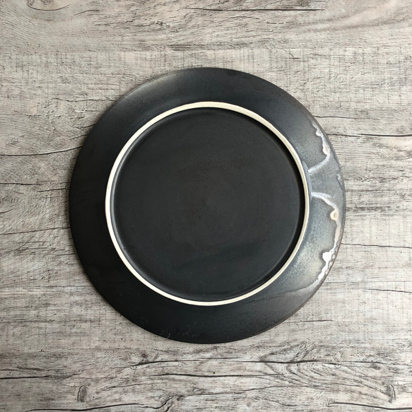 【再販】銅釉薬7寸平皿 2枚目の画像