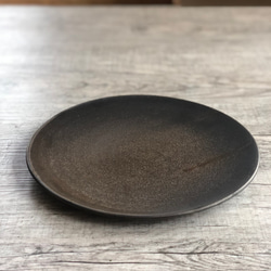 【再販】銅釉薬7寸平皿 3枚目の画像