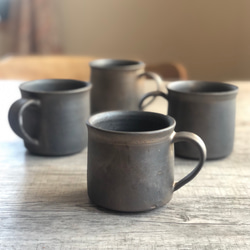 【陶器】銅釉マグカップ 1枚目の画像