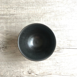 黒釉ご飯茶碗 3枚目の画像