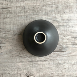 黒釉ご飯茶碗 4枚目の画像