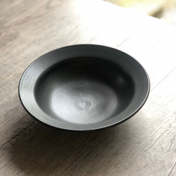 黒釉リムbowl 1枚目の画像