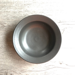 黒釉リムbowl 2枚目の画像