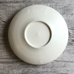 白釉薬５寸鉢 3枚目の画像