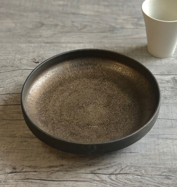 銅釉６寸鉢 4枚目の画像