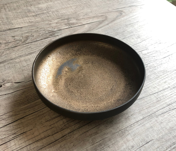 銅釉５寸鉢 1枚目の画像