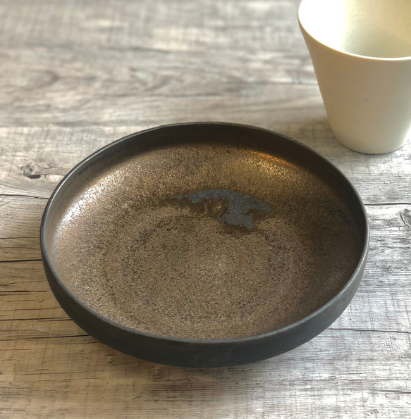 銅釉５寸鉢 4枚目の画像