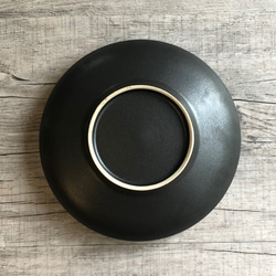 黒釉５寸鉢 3枚目の画像