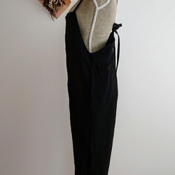 Linen salopette pants   リネンサロペットパンツ 4枚目の画像
