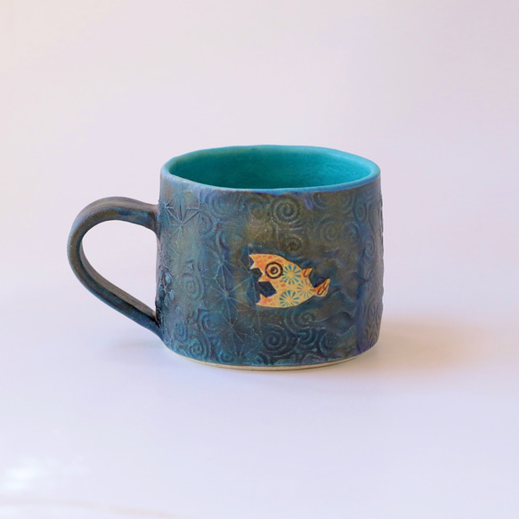 ※ 受注製作　サカナノマグ　Fish Mug 2枚目の画像