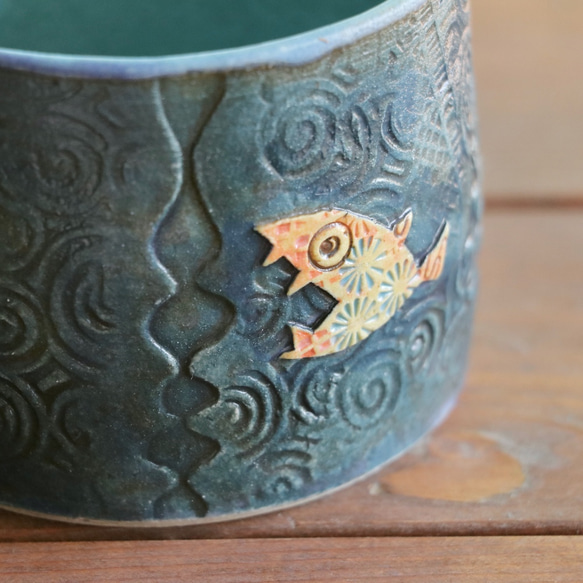 ※ 受注製作　サカナノマグ　Fish Mug 5枚目の画像